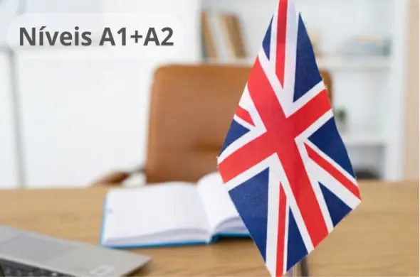 Curso de Inglês - Níveis A1+A2 (Iniciação)