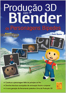 imagem do livro Produção 3D Com Blender De Personagens Bípedes