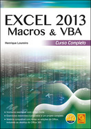 imagem do livro Excel 2013 Macros & Vba - Curso Completo